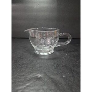 Princess House Heritage Creamer, Vintage Glass Creamer, Retro Crystal Collection